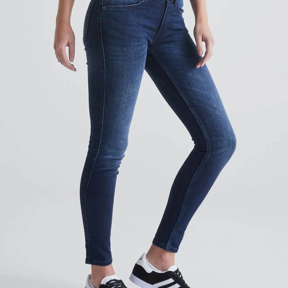 Performance Denim Mid Rise Skinny - Picture 2 of 6